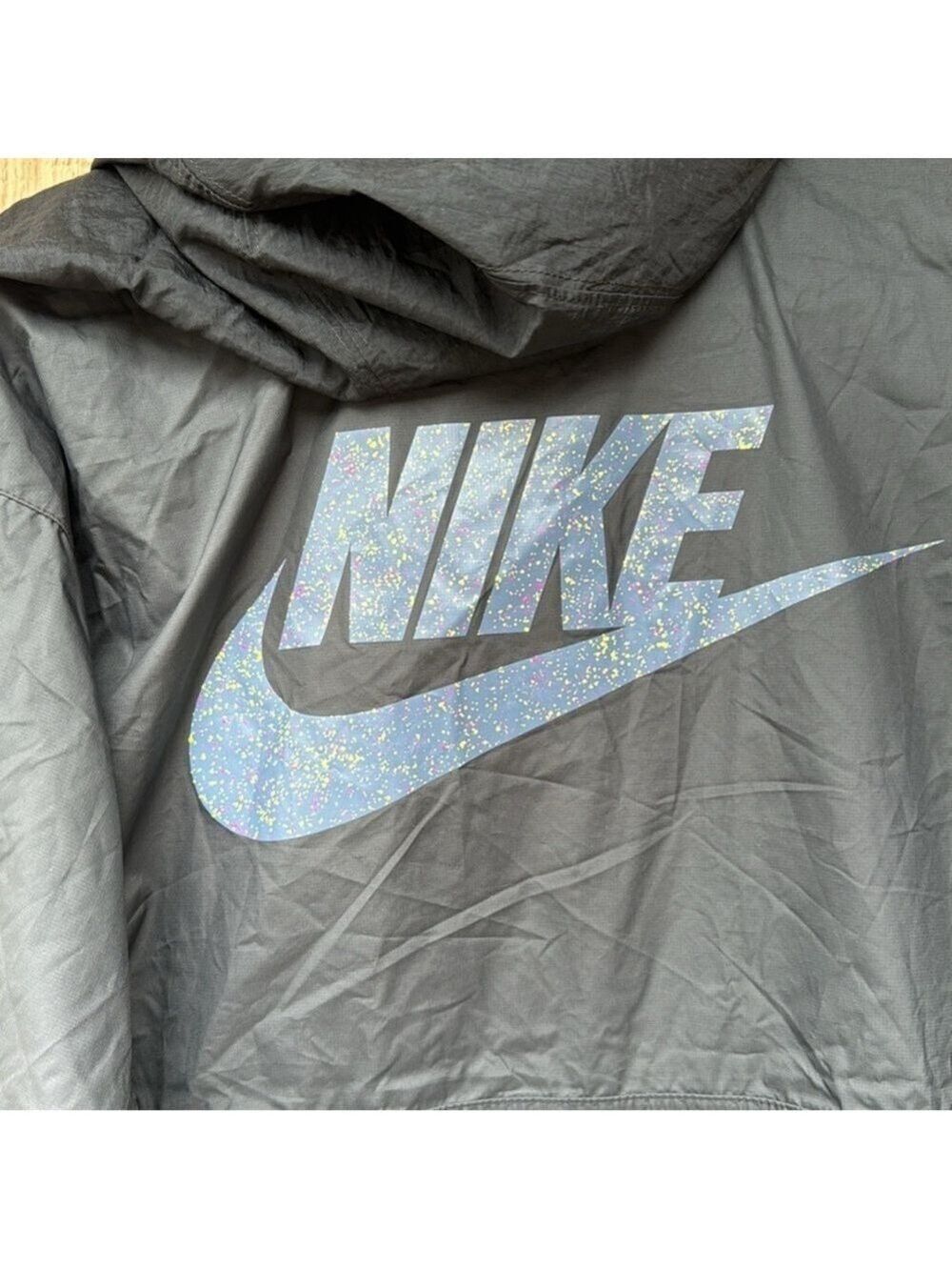 Nike Black Pullover Jacket with Pink Accents - Picture 4 of 5